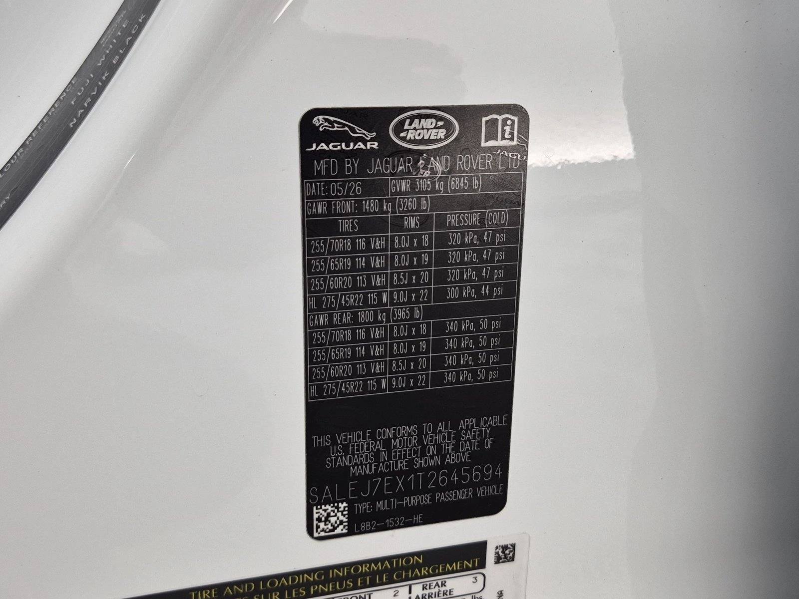 New 2026 Land Rover Defender 110 S AWD/4WD image 18