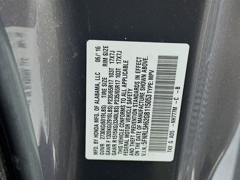 Used 2016 Honda Odyssey EX-L image 12