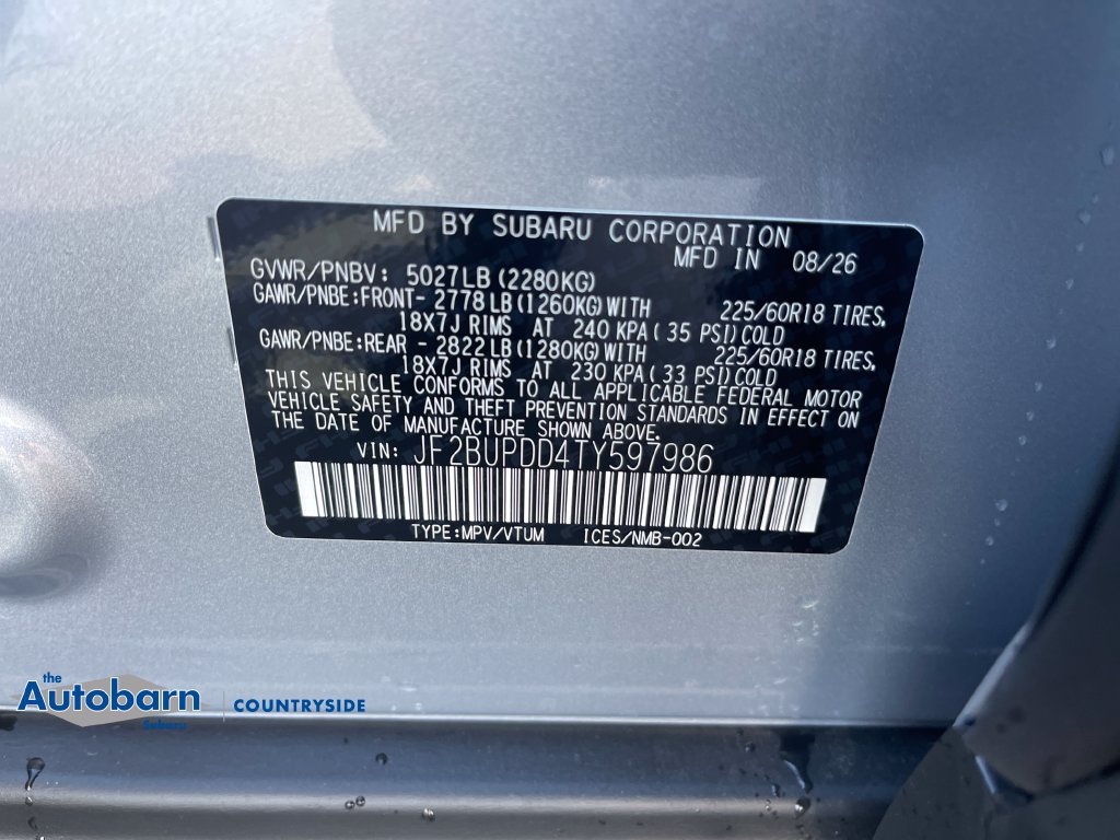 New 2026 Subaru Outback Limited AWD/4WD image 30