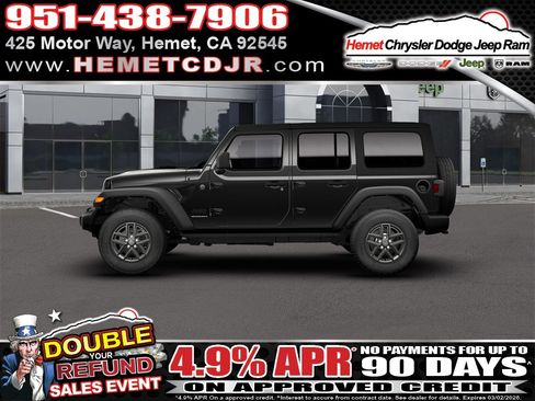 New 2026 Jeep Wrangler Sport S image 1