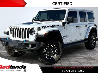 Used 2021 Jeep Wrangler Unlimited Rubicon 4xe w/ Steel Bumper Group