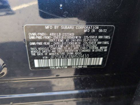 Certified 2022 Subaru Forester Sport AWD/4WD image 34