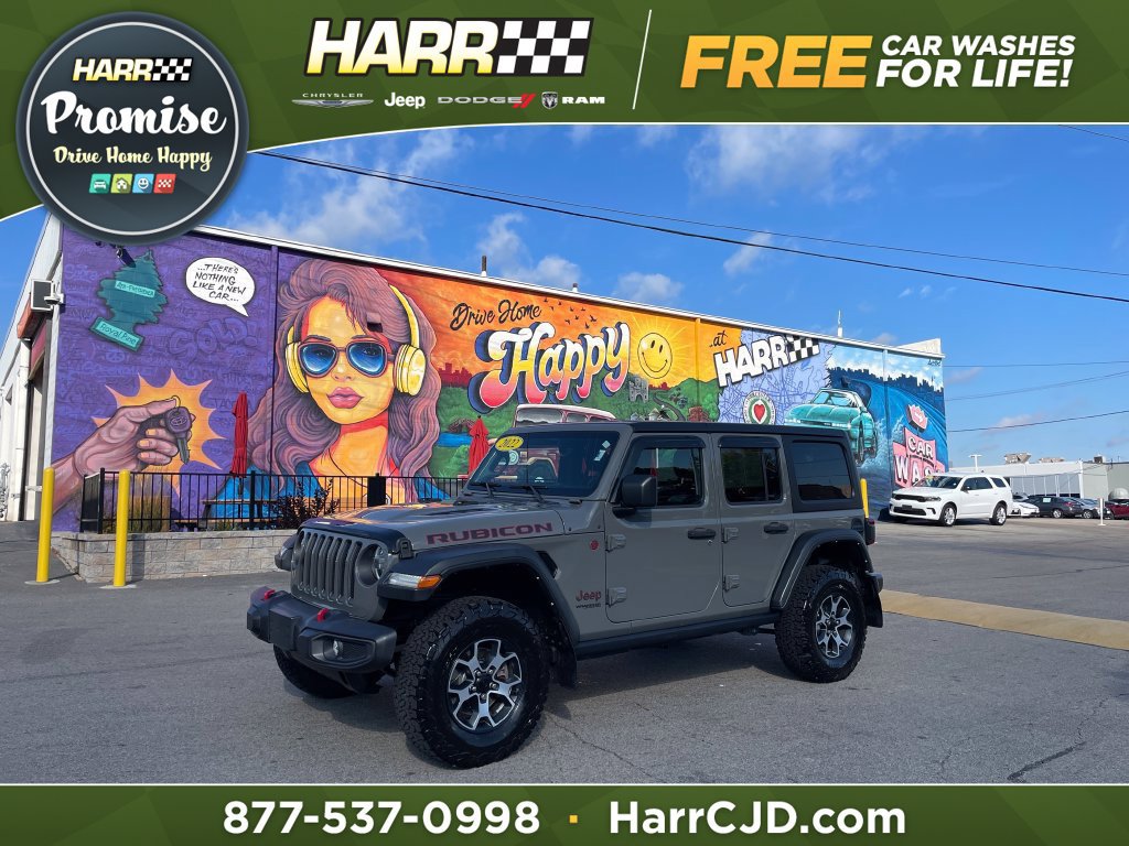Certified 2022 Jeep Wrangler Unlimited Rubicon w/ LED Lighting Group AWD/4WD 360° Tour