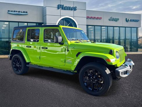 Used 2021 Jeep Wrangler Unlimited Sahara w/ Cold Weather Group image 1