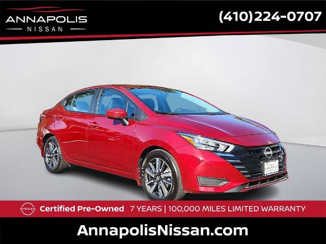 Certified 2025 Nissan Versa SV w/ Trunk Package FWD image 1
