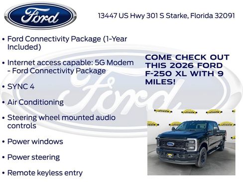New 2026 Ford F250 XL w/ STX Appearance Package image 25