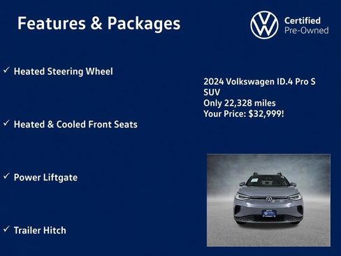 Used 2024 Volkswagen ID.4 Pro S AWD/4WD image 11