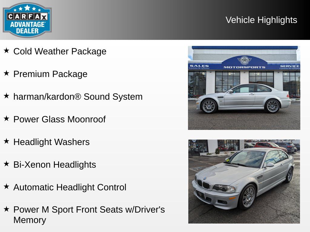 Used 2002 BMW M3 Coupe RWD image 4