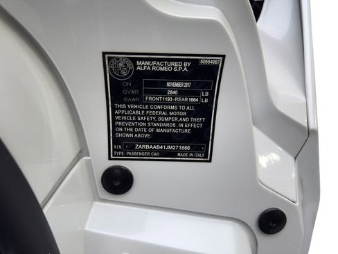 Used 2018 Alfa Romeo 4C Spider RWD image 61