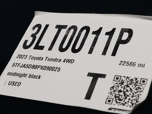 Used 2023 Toyota Tundra Limited w/ TRD Off-Road Package AWD/4WD image 30