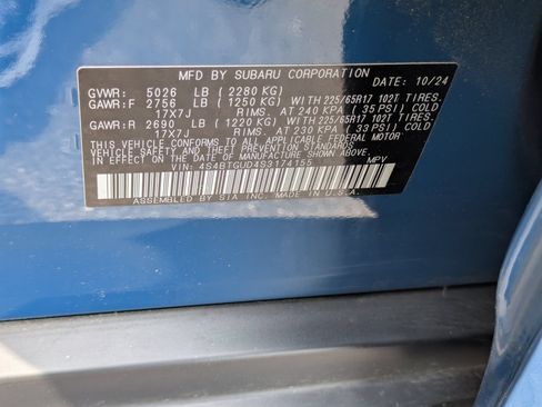 Used 2025 Subaru Outback Wilderness AWD/4WD image 43