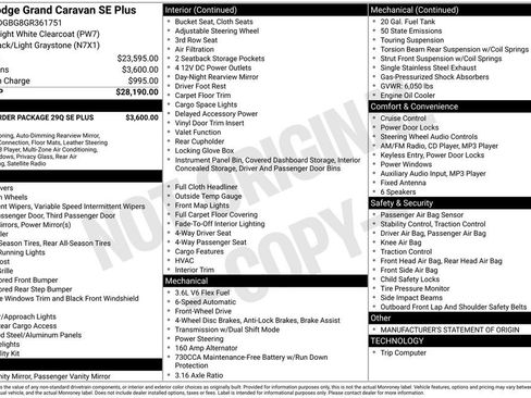 Used 2016 Dodge Grand Caravan SE FWD image 4