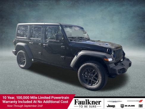 New 2026 Jeep Wrangler Sport S AWD/4WD image 1