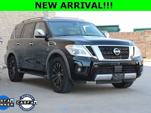 Used 2017 Nissan Armada Platinum w/ Captain Seat Package image 1