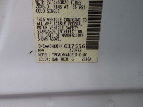 Used 2015 Nissan Armada Platinum w/ 2nd Row Captain Seat Package image 57