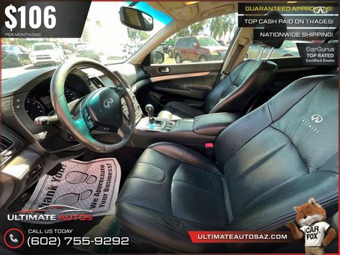 Used 2011 INFINITI G37 x Sedan w/ Premium Pkg AWD/4WD image 9