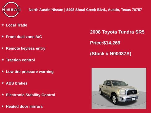 Used 2008 Toyota Tundra SR5 RWD image 11