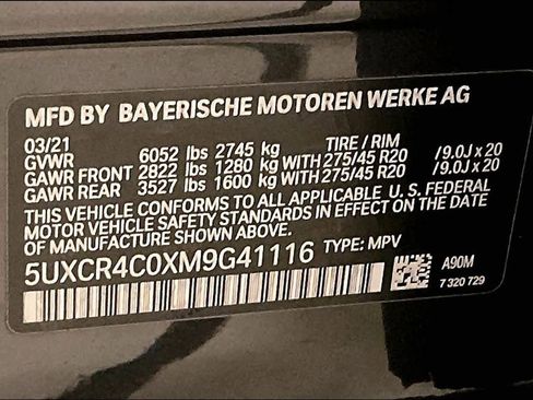 Used 2021 BMW X5 sDrive40i w/ Premium Package 2 image 32