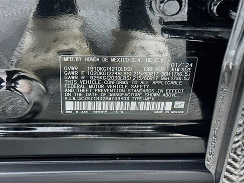 Certified 2024 Honda HR-V LX image 34
