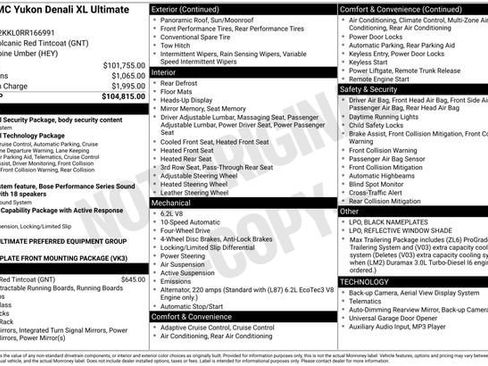 Used 2024 GMC Yukon XL Denali Ultimate image 31