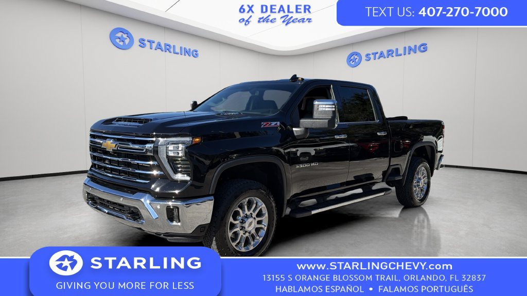 Used 2025 Chevrolet Silverado 3500 LTZ w/ LTZ Plus Package AWD/4WD image 1