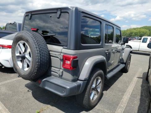 Used 2021 Jeep Wrangler Unlimited Sahara AWD/4WD image 3