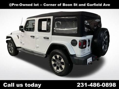 Used 2018 Jeep Wrangler Unlimited Sahara w/ Cold Weather Group image 3