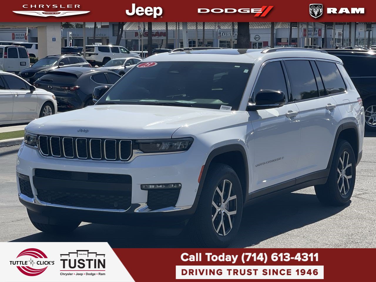 Used 2023 Jeep Grand Cherokee L Limited w/ Luxury Tech Group II AWD/4WD image 9