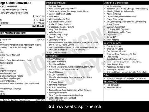 Used 2019 Dodge Grand Caravan SE image 12