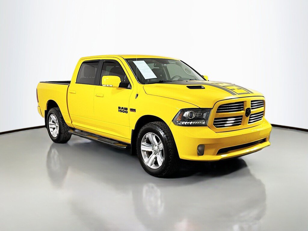 Used 2016 RAM 1500 Sport w/ Stinger Yellow Sport Package AWD/4WD image 7