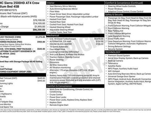 Used 2024 GMC Sierra 2500 AT4 w/ Technology Package AWD/4WD image 35