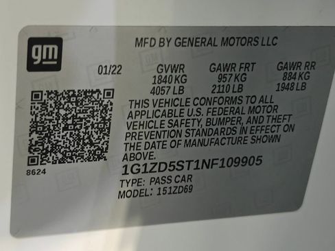 Used 2022 Chevrolet Malibu LT image 51