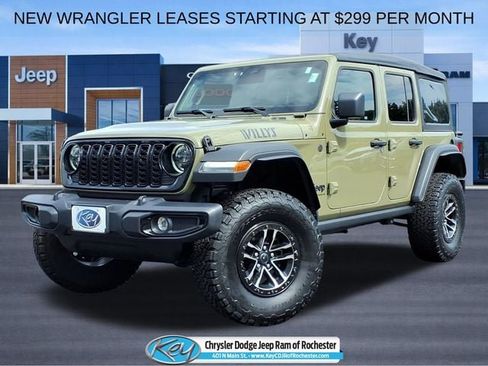 Certified 2025 Jeep Wrangler Unlimited Sport AWD/4WD image 1