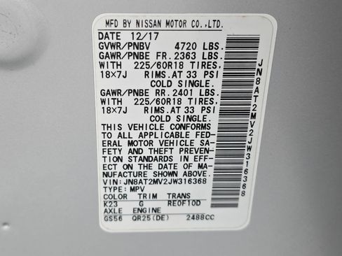 Used 2018 Nissan Rogue SL image 35