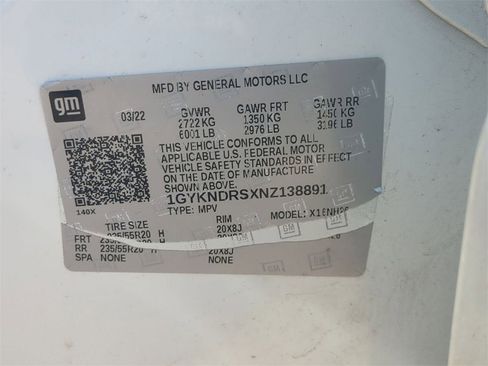 Used 2022 Cadillac XT5 Premium Luxury w/ LPO, ONYX Package image 35