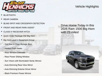 New 2026 RAM 1500 Big Horn