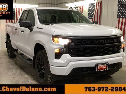 New 2025 Chevrolet Silverado 1500 Custom w/ Turbomax Blackout Package image 1