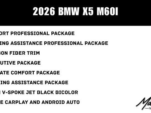Used 2026 BMW X5 M60i AWD/4WD image 2