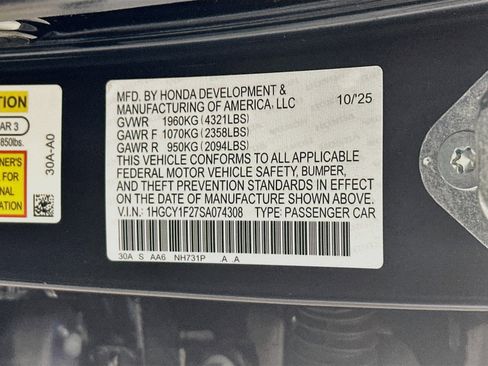 Used 2025 Honda Accord LX image 12