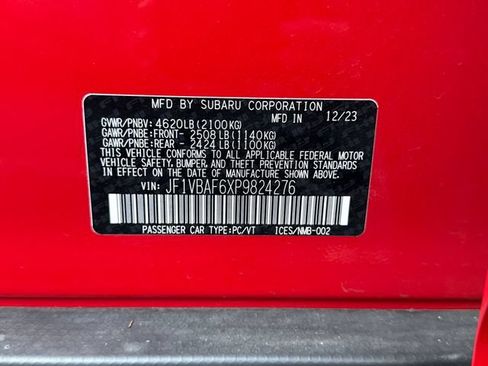 Used 2023 Subaru WRX Premium w/ Popular Package #1 AWD/4WD image 21