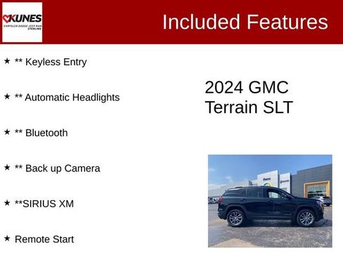 Used 2024 GMC Terrain SLT image 3