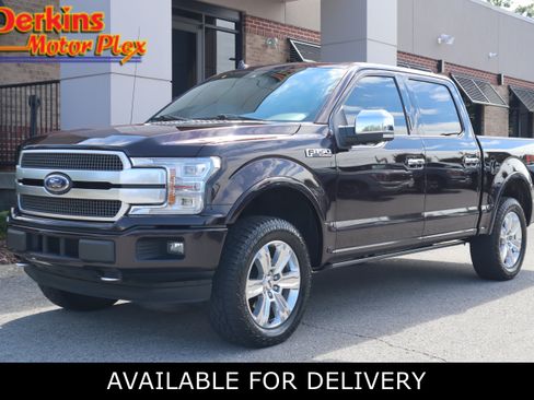 Used 2018 Ford F150 Platinum w/ Equipment Group 701A Luxury AWD/4WD image 1