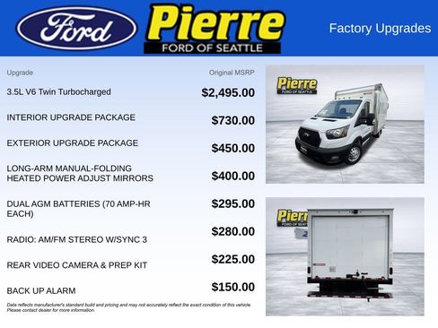 New 2024 Ford Transit 350 DRW w/ Interior Upgrade Package image 14