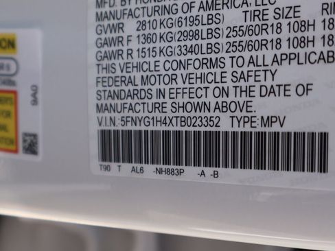 New 2026 Honda Pilot EX-L image 48