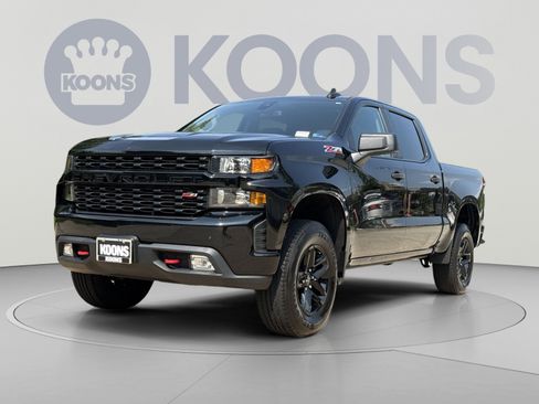 Used 2021 Chevrolet Silverado 1500 Custom Trail Boss w/ Safety Confidence Package AWD/4WD image 1