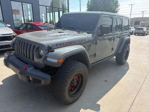 Used 2022 Jeep Wrangler Unlimited Rubicon w/ LED Lighting Group AWD/4WD image 2