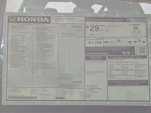 New 2026 Honda CR-V EX-L image 18