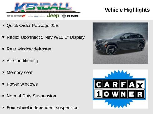 Certified 2024 Jeep Grand Cherokee Limited w/ Black Appearance Package image 4