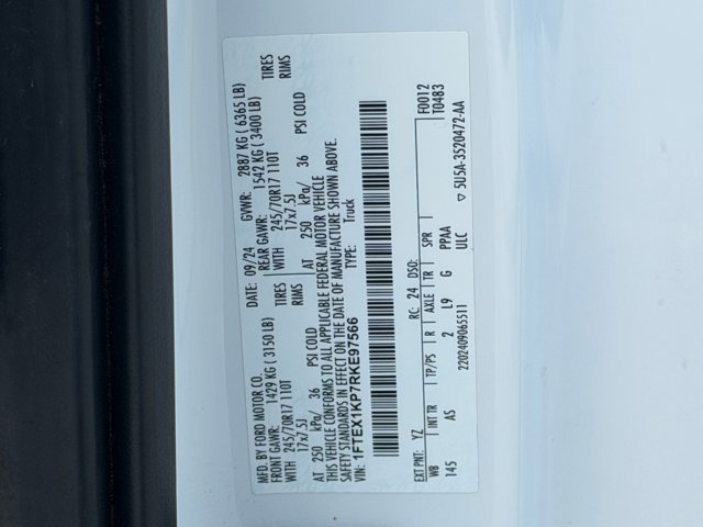 Certified 2024 Ford F150 XL RWD image 24