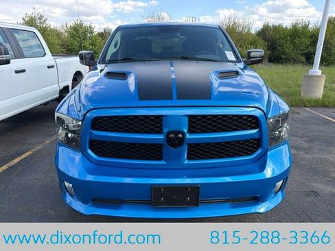 Used 2019 RAM 1500 Express w/ Hydro Blue Sport Package AWD/4WD image 9